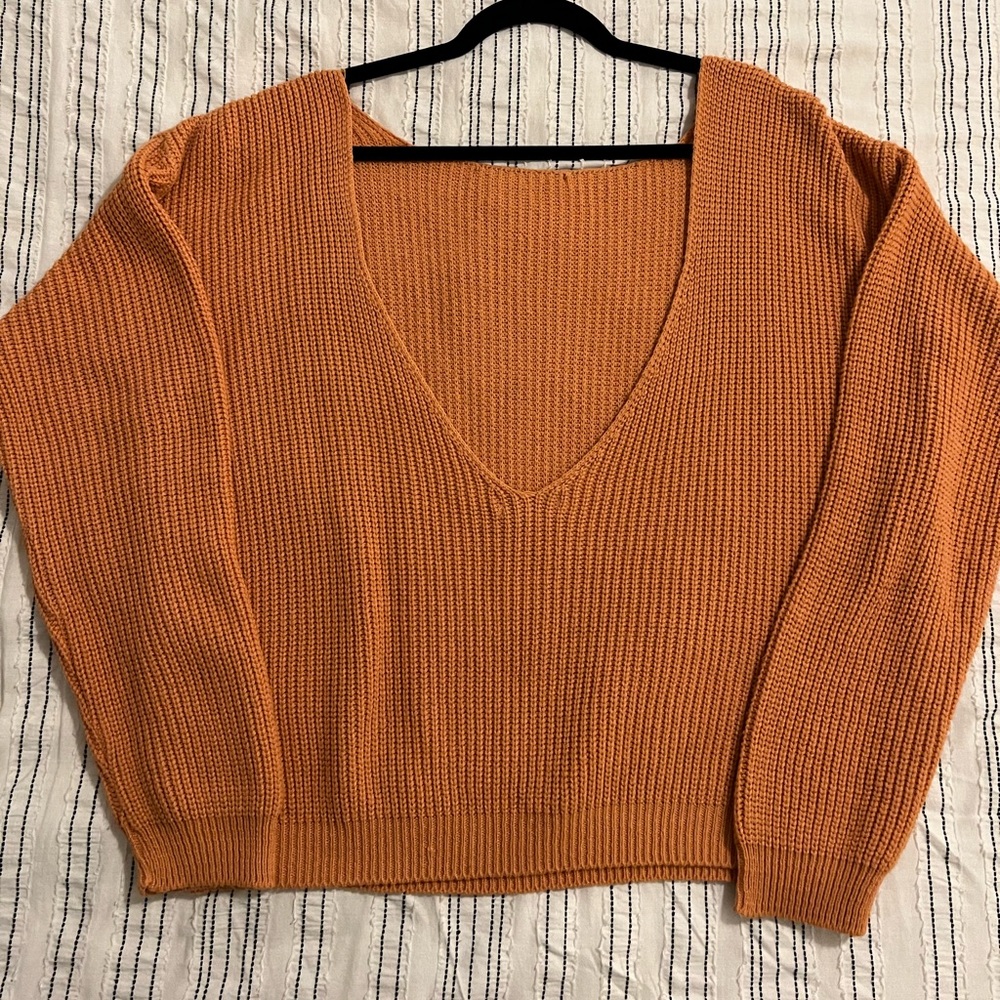 Boohoo Backless Sweater Size 12/14 - Picture 5 of 8
